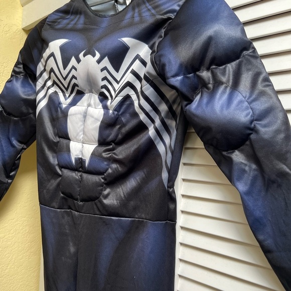 Marvel Black Spider-Man Costume Youth L - Picture 4 of 12